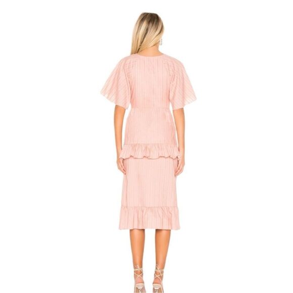 NWT Tularosa Everly Linen Blend Dress - Picture 3 of 10